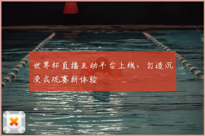 世界杯直播互动平台上线,打造沉浸式观赛新体验